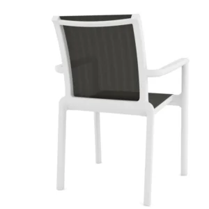 mobiliario-contract-sillon neptuno apilable polipropileno blanco batyline antracita 2